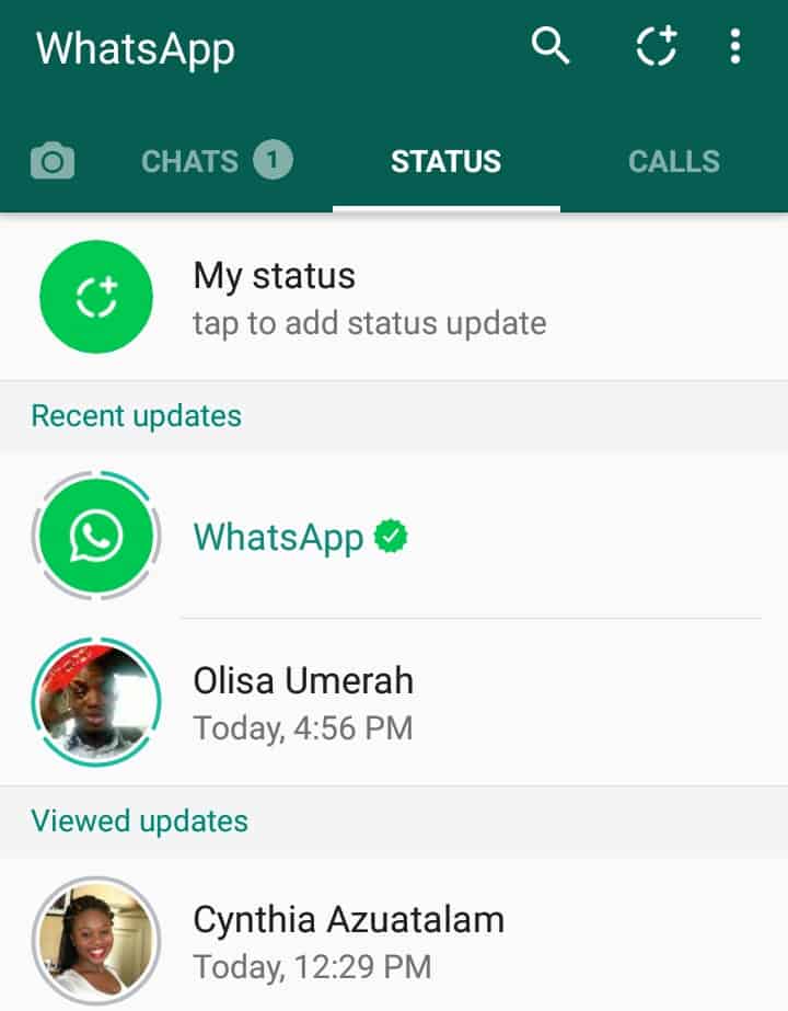 Gallery Photos of "How To Delete Whatsapp Status" .