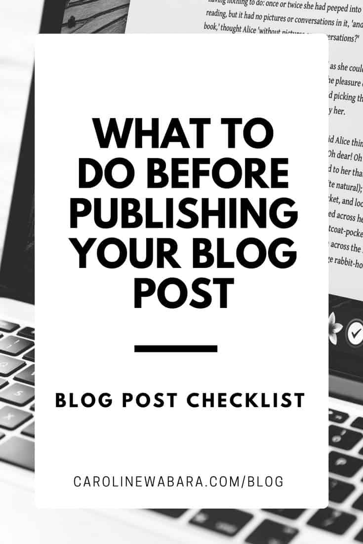 Blog post checklist: Discover what to do before publishing blog post